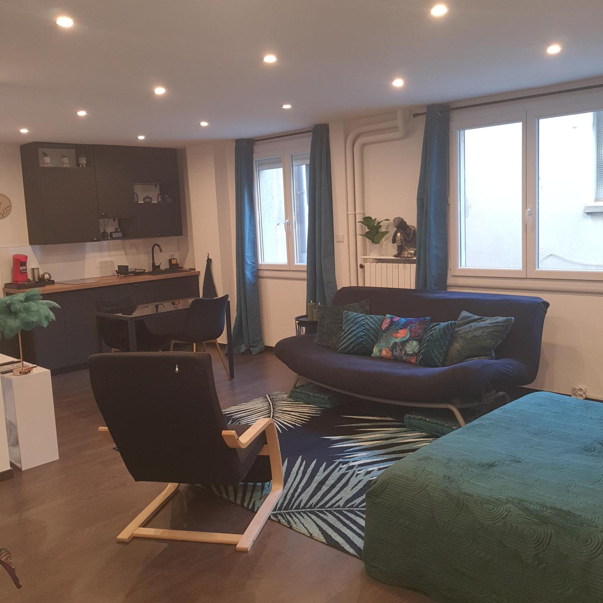 Loft Spacieux-2 Min De La Plage Marseilles Buitenkant foto
